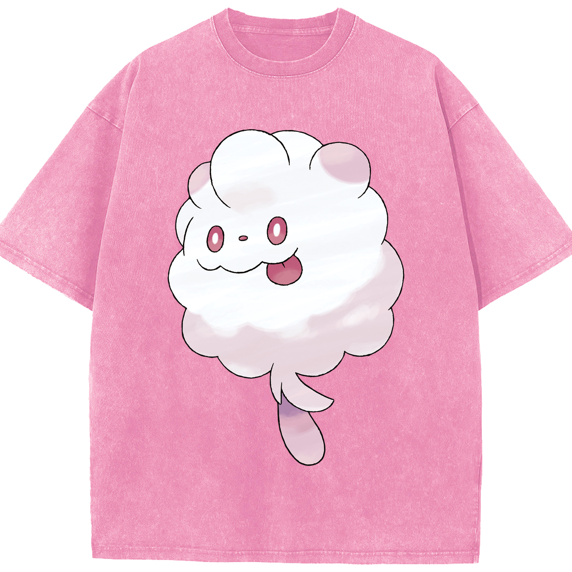 （画像用） ポケットモンスター Pokémon 綿100% ヴィンテージ風 半袖Tシャツ（フロントプリント）